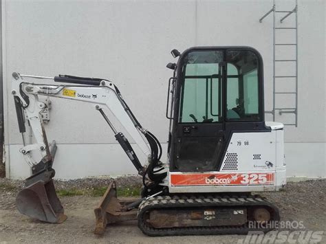 1999 bobcat 325 mini excavator specs|bobcat 325 specifications.